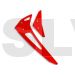 FUP-419RE FUSUNO Neon Red Fiberglass Horizontal/Vertical Fin Compatible with Blade 300 X